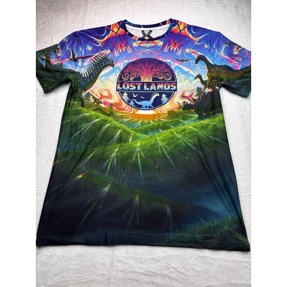 Official Lost Lands Year VIII T-Shirt 2025 Excision Subtronics Lineup Size Large